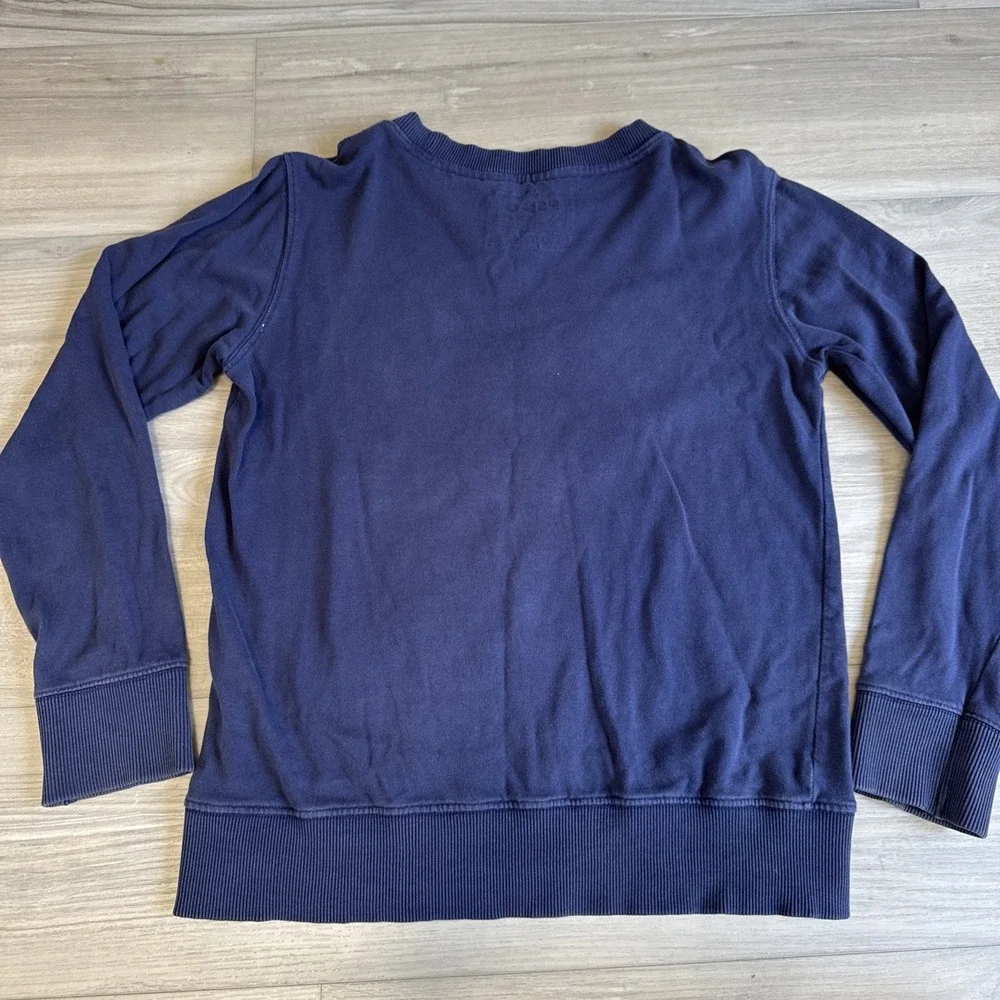 PSG Football Club Crewneck Navy Blue SWEATSHIRT 12A Sz Kids M / Women's Small‎